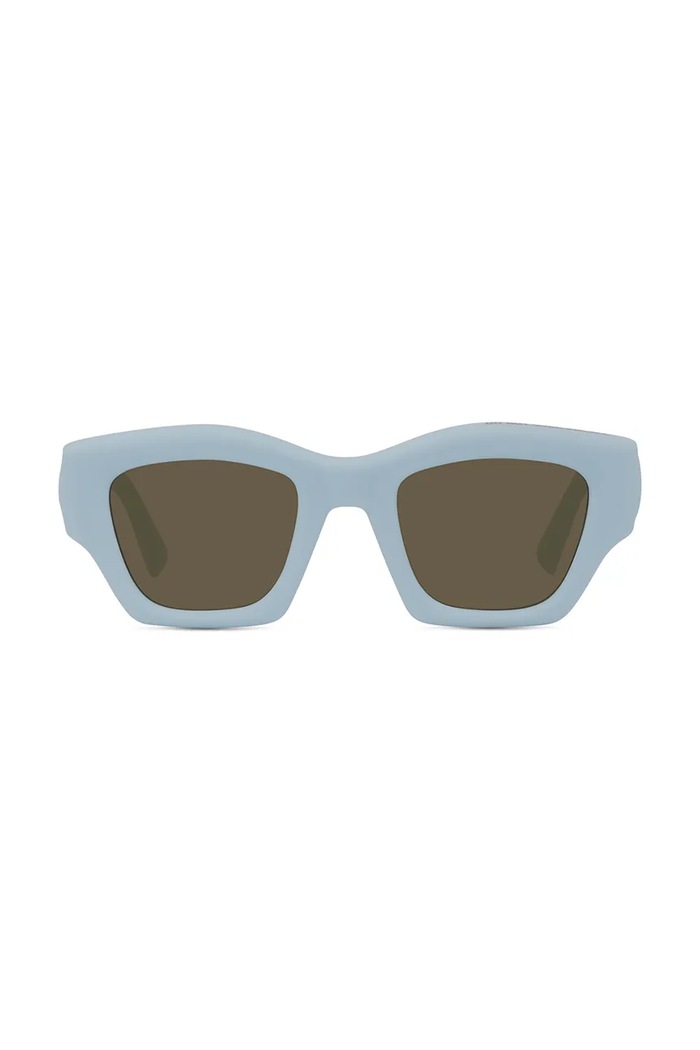 Kenzo okulary przeciwsłoneczne kwadratowe KZ40203I.4985E niebieski AA00