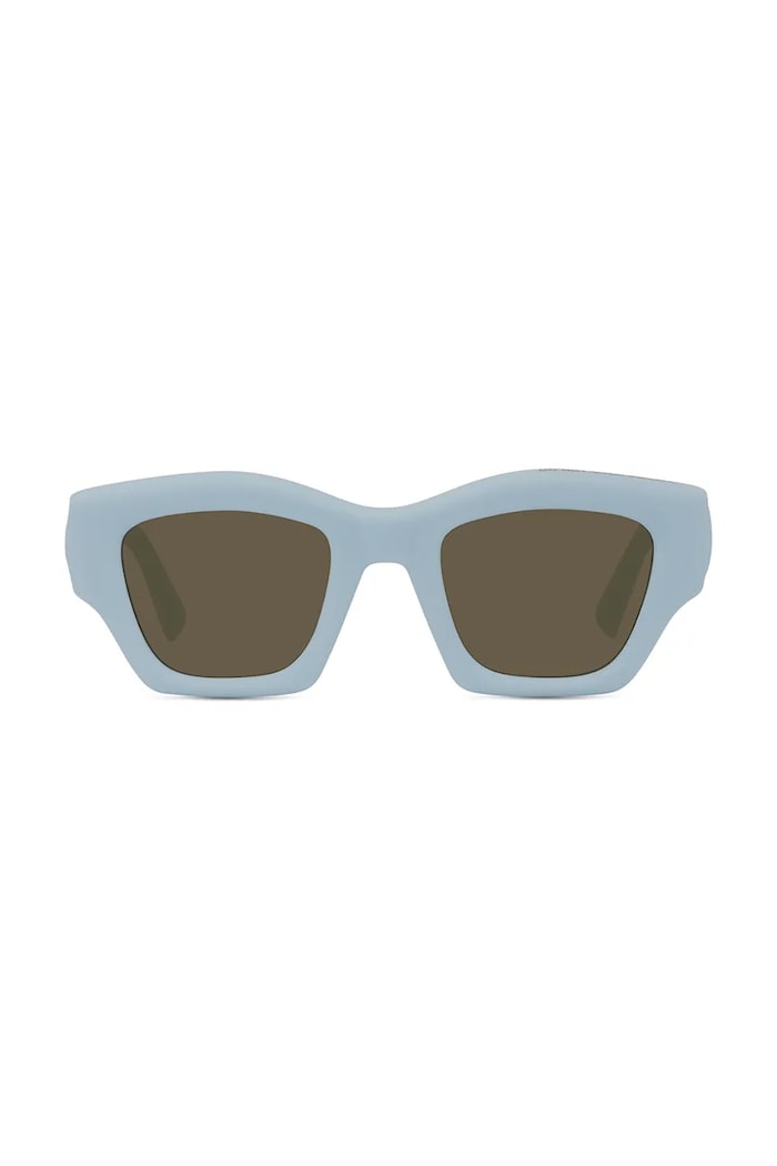 Kenzo okulary przeciwsłoneczne kwadratowe KZ40203I.4985E niebieski AA00