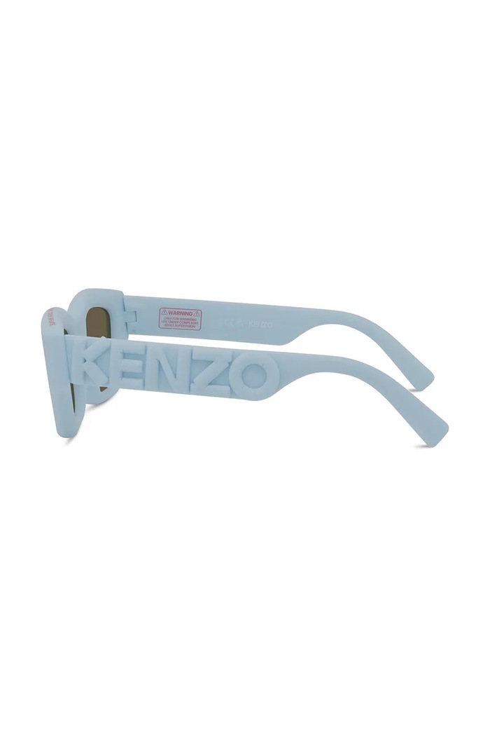 Akcesoria Kenzo okulary przeciwsłoneczne kwadratowe KZ40203I.4985E niebieski