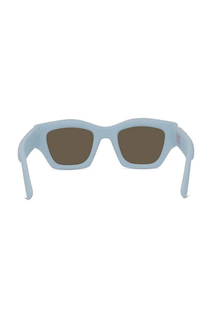 Kenzo okulary przeciwsłoneczne kwadratowe niebieski KZ40203I.4985E