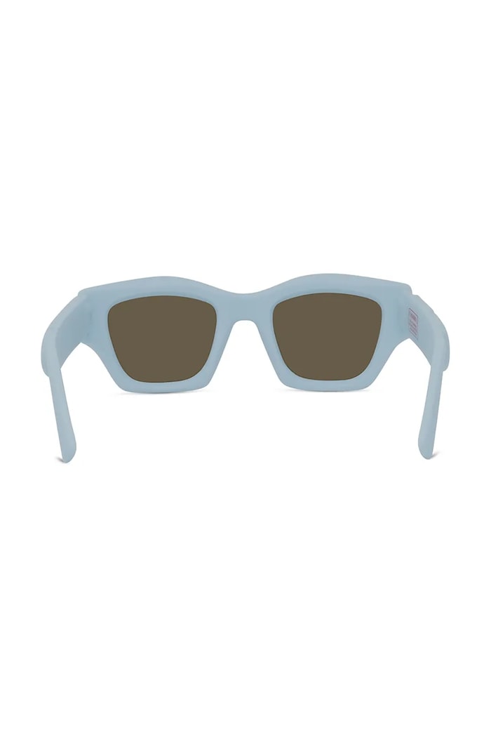 Kenzo okulary przeciwsłoneczne kwadratowe niebieski KZ40203I.4985E