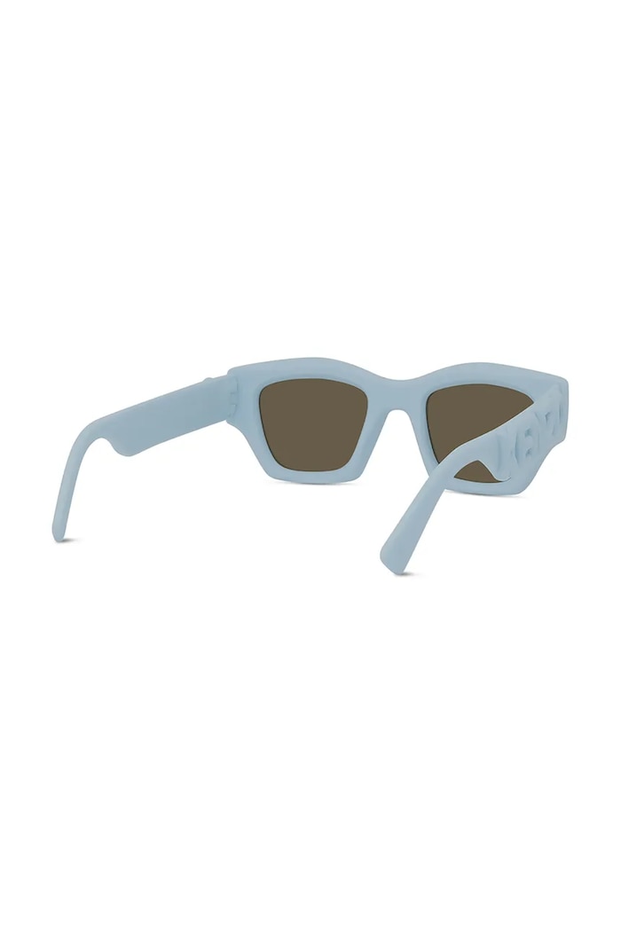 Kenzo okulary przeciwsłoneczne kwadratowe KZ40203I.4985E niebieski