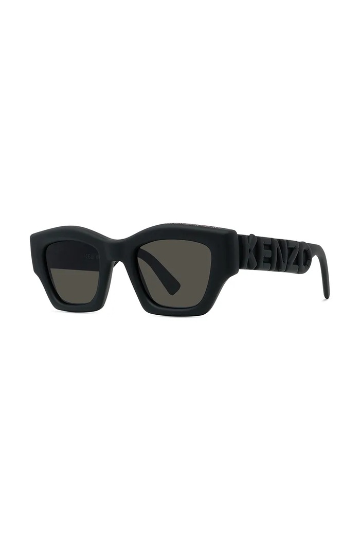 Kenzo okulary przeciwsłoneczne kwadratowe czarny KZ40203I.4902A