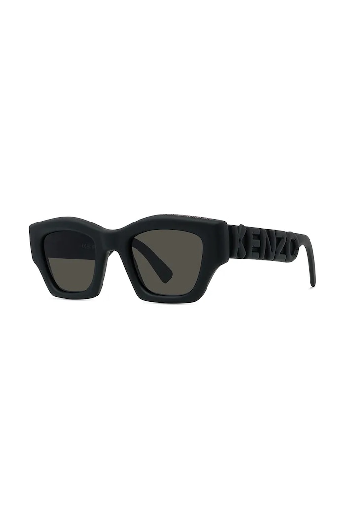 Kenzo okulary przeciwsłoneczne kwadratowe czarny KZ40203I.4902A