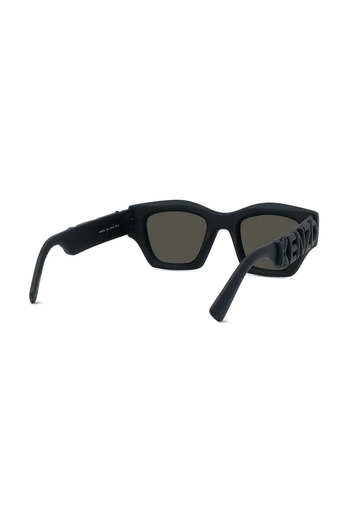Kenzo okulary przeciwsłoneczne kwadratowe KZ40203I.4902A czarny