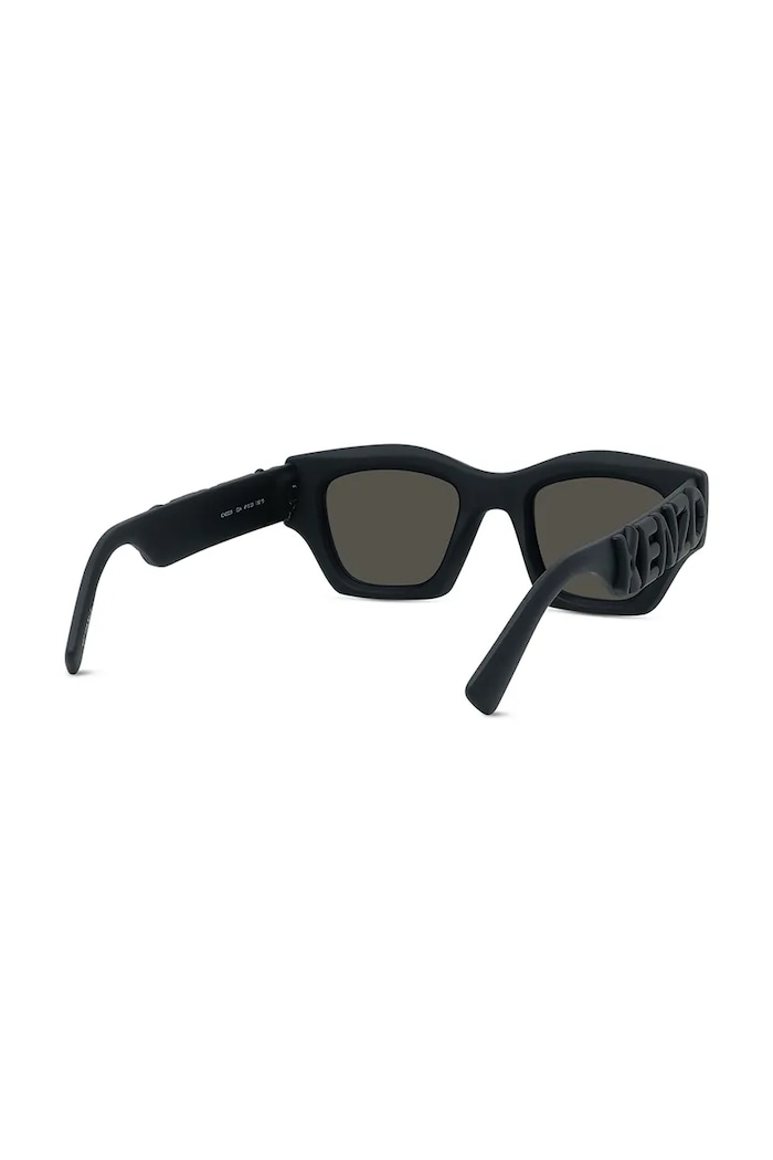 Kenzo okulary przeciwsłoneczne kwadratowe KZ40203I.4902A czarny