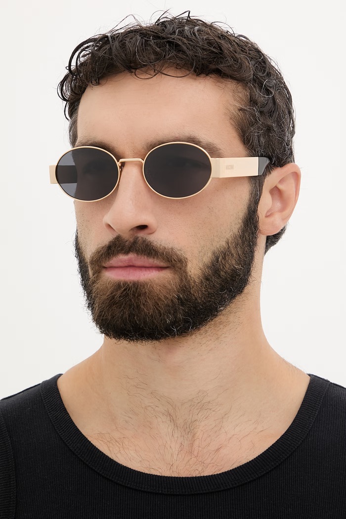 Moschino солнцезащитные очки MOS185/S золотой AA00