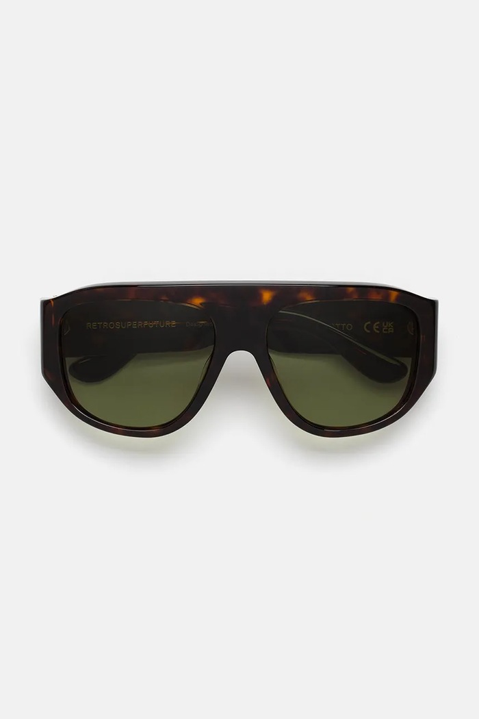 Retrosuperfuture Biscotto okulary przeciwsłoneczne brązowy P9F.IOPI