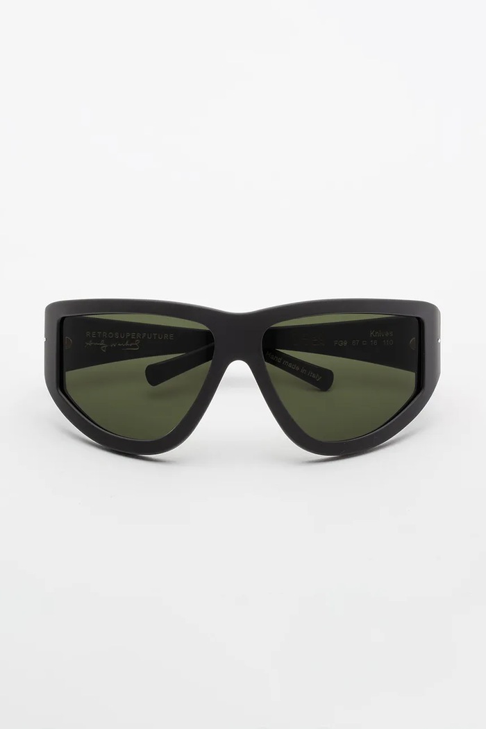 Retrosuperfuture Andy Warhol Knives okulary przeciwsłoneczne czarny FG9.IQR6