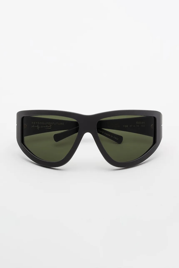 Retrosuperfuture Andy Warhol Knives okulary przeciwsłoneczne czarny FG9.IQR6