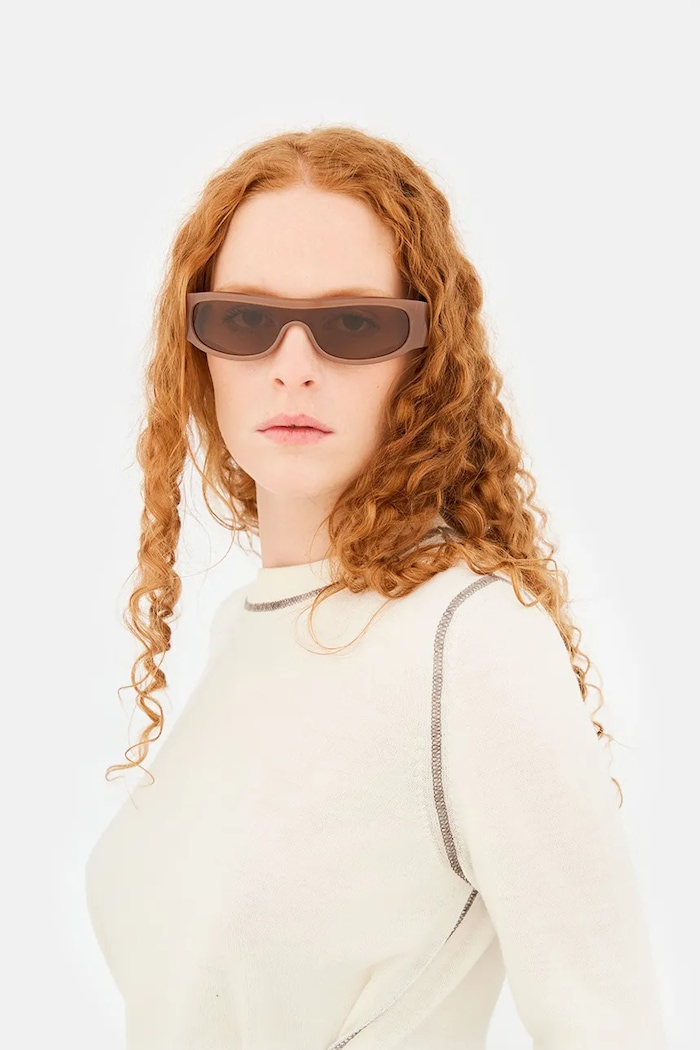 Retrosuperfuture Pharoah okulary przeciwsłoneczne EHQ.I90V brązowy AA00