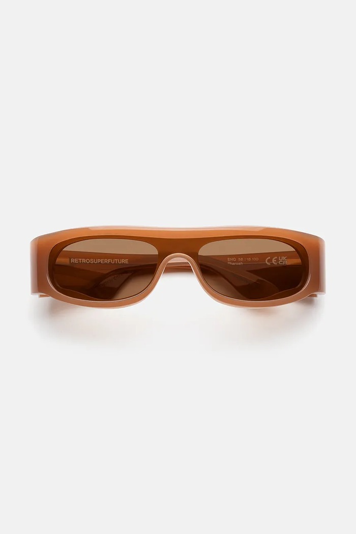 Retrosuperfuture Pharoah okulary przeciwsłoneczne EHQ.I90V brązowy