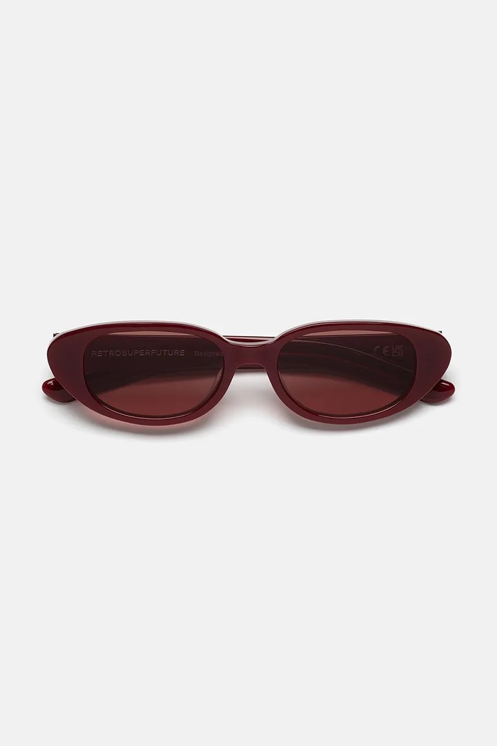 Retrosuperfuture Vega okulary przeciwsłoneczne bordowy AN3.IEFU