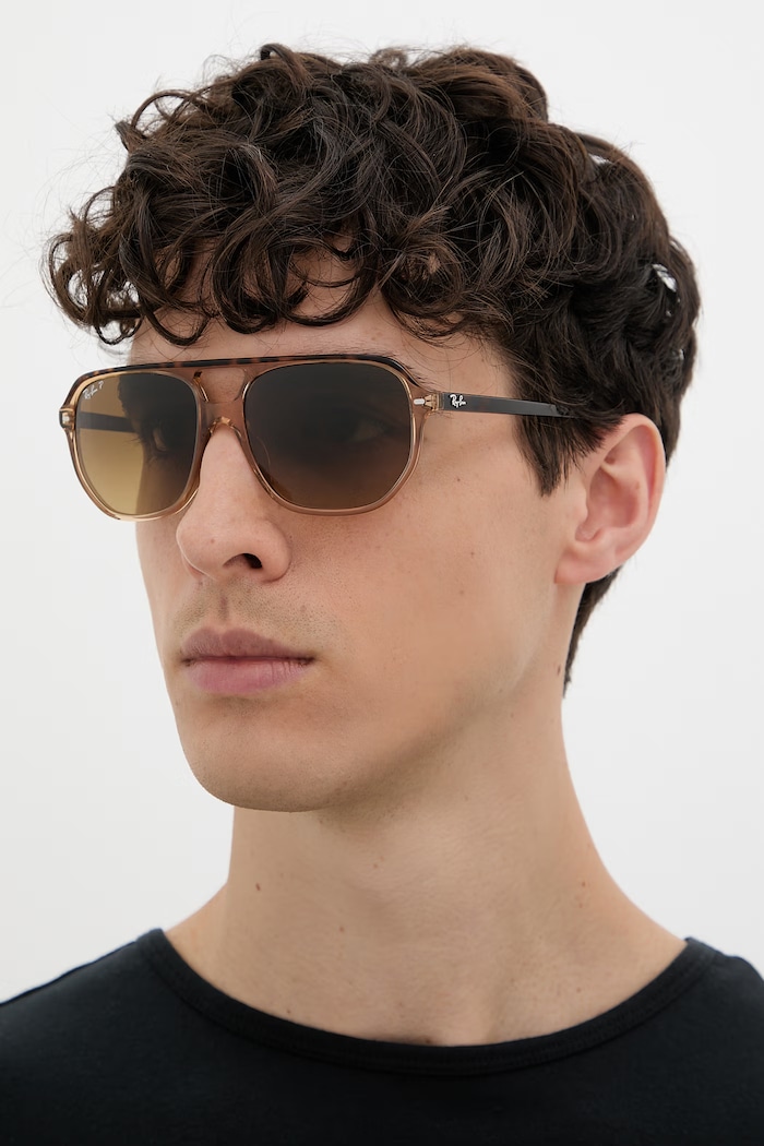 Ray-Ban okulary przeciwsłoneczne 0RB2205 brązowy AA00
