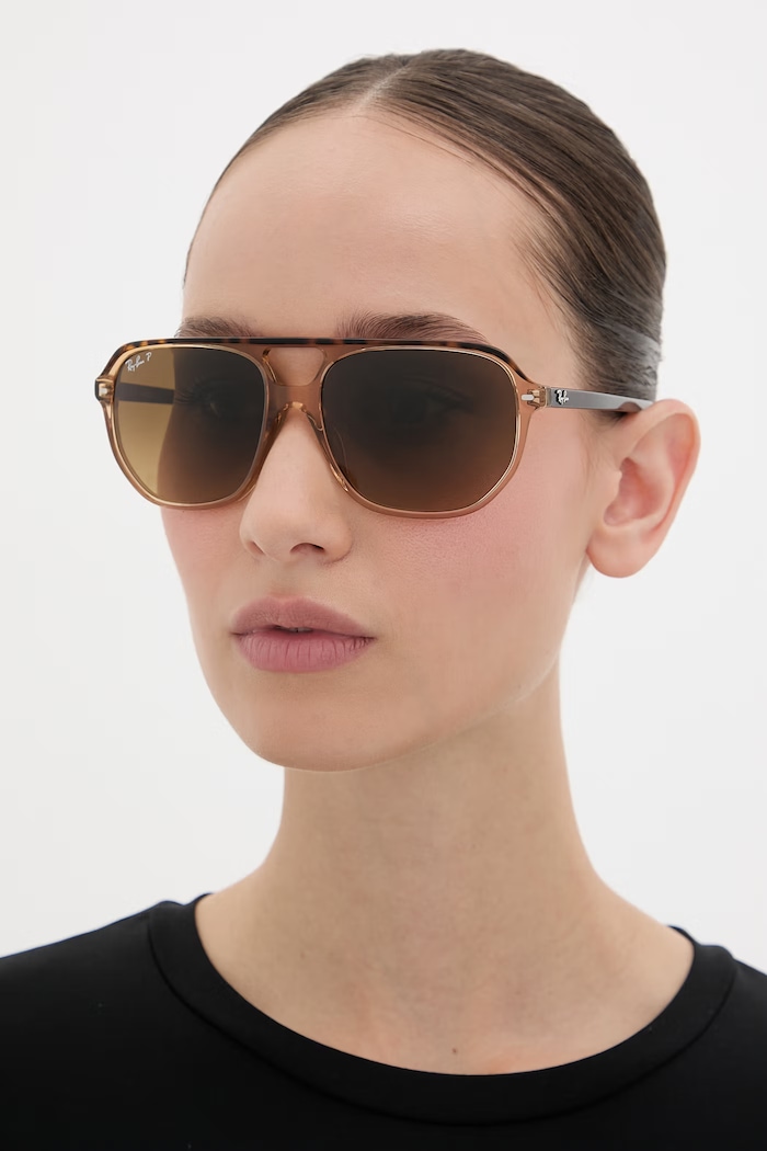 Akcesoria Ray-Ban okulary przeciwsłoneczne 0RB2205 brązowy