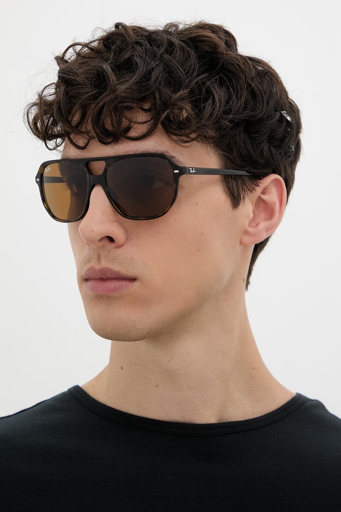 Ray-Ban okulary przeciwsłoneczne 0RB2205 brązowy AA00