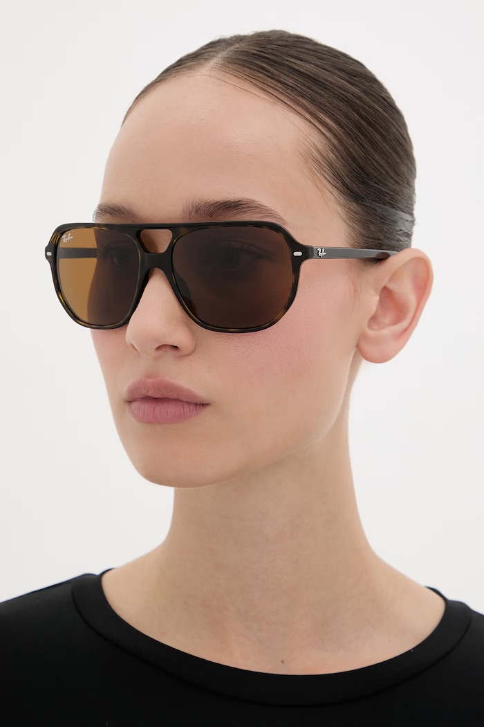 Akcesoria Ray-Ban okulary przeciwsłoneczne 0RB2205 brązowy
