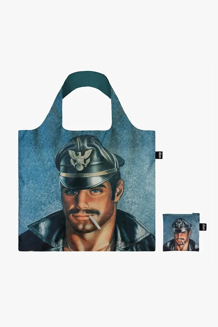 Potovalna torba LOQI Tom Of Finland Q.TF.DN pisana AA00