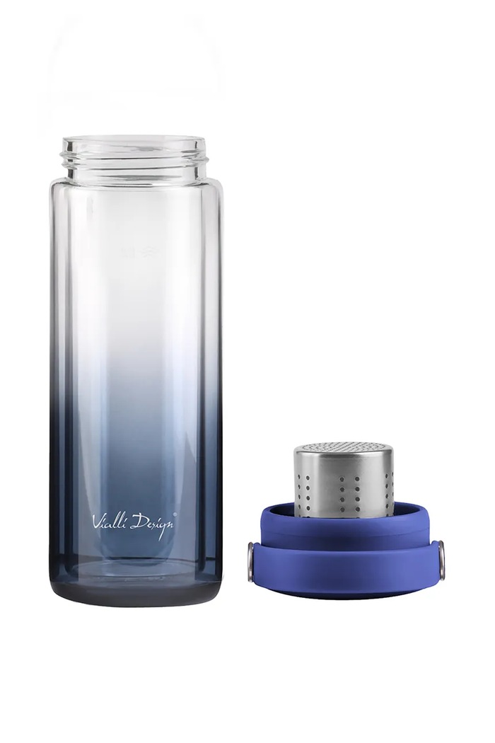 Dodatki Steklenica s filtrom Vialli Design Fuori 350 ml 30183 pisana