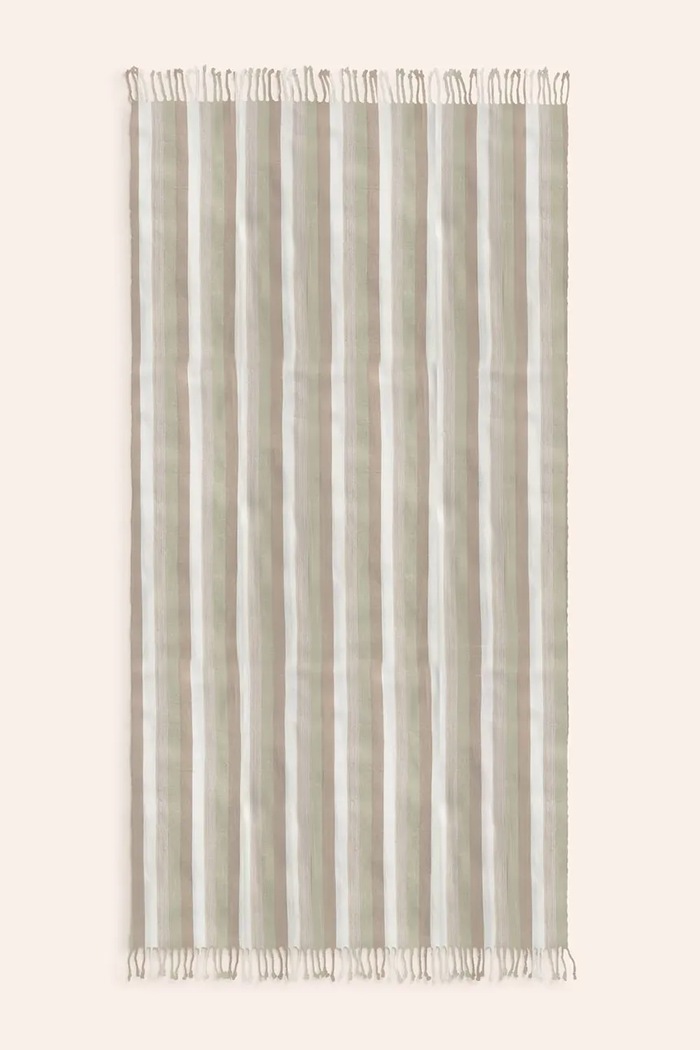 Βαμβακερή πετσέτα θαλάσσης Calma House Luxor 100 x 180 cm πολύχρωμο LUXOR.100.VER