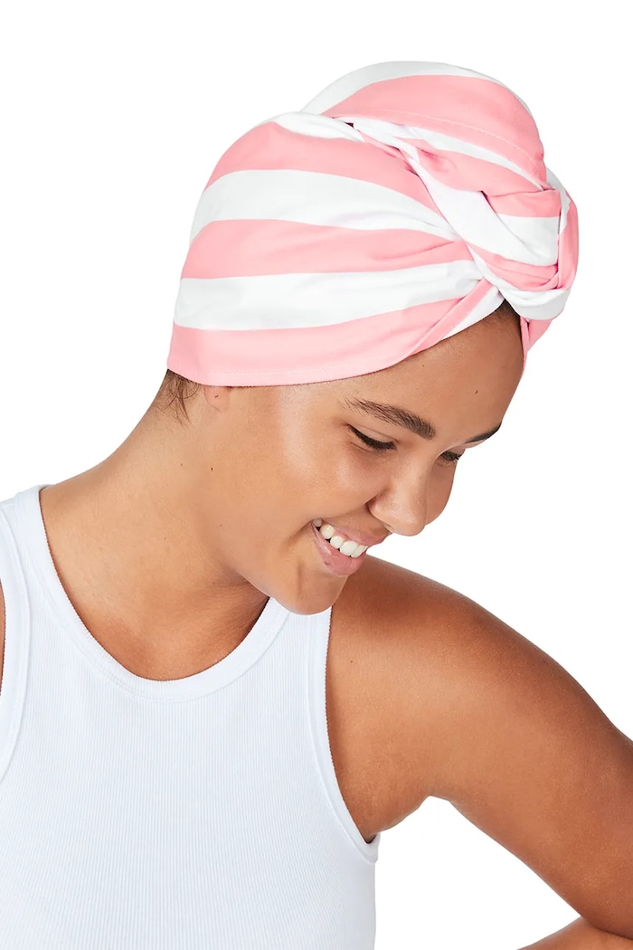 Turban za kosu Dock & Bay Malibu Pink M HAIRW.CAB.LTPNK.NB