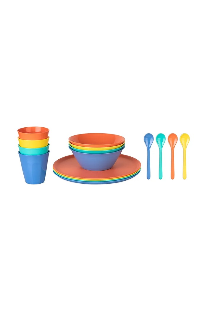 Koziol zastawa stołowa dla 4 os. Nora Set Lollipop 16-pack multicolor 4059271