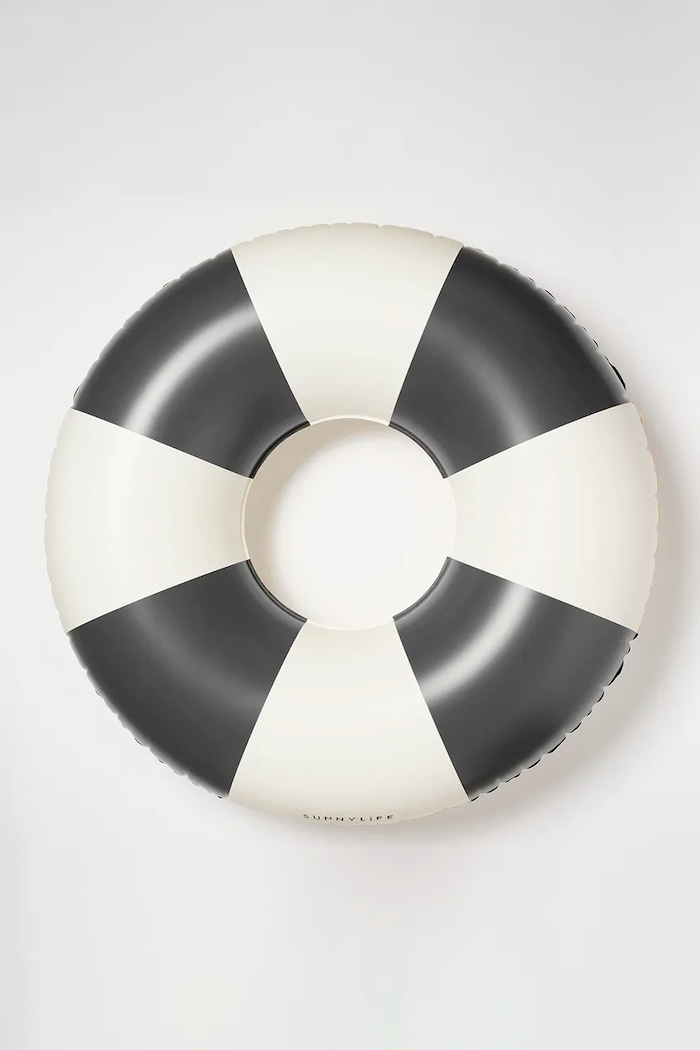 SunnyLife colac de înot Black Stripe albastru S3EXLBLK