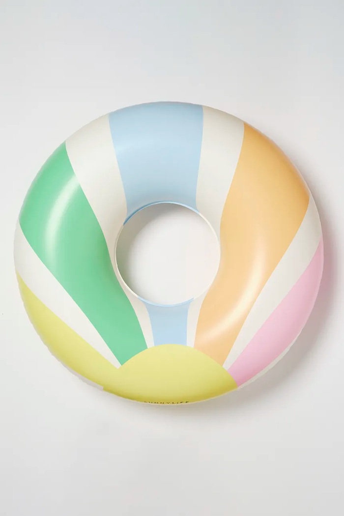 SunnyLife Colac de înot Pool Side Pastel Gelato multicolor SCPOLPGE