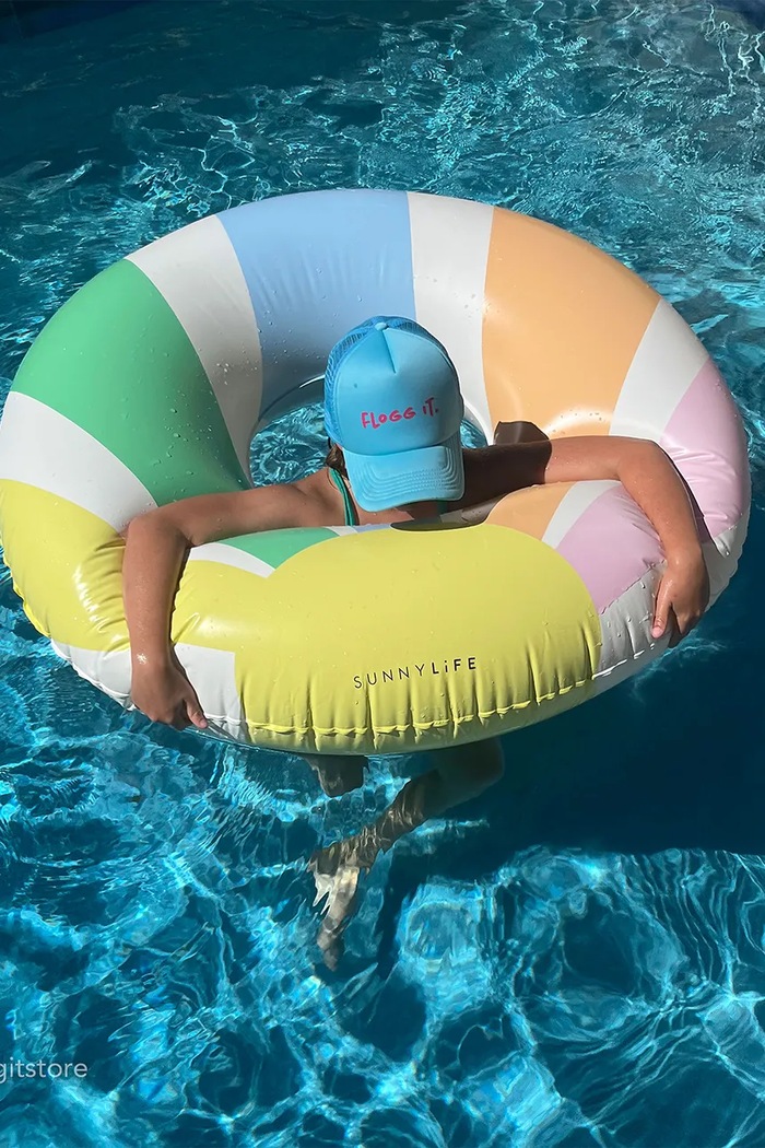 Fete SunnyLife Colac de înot Pool Side Pastel Gelato SCPOLPGE multicolor