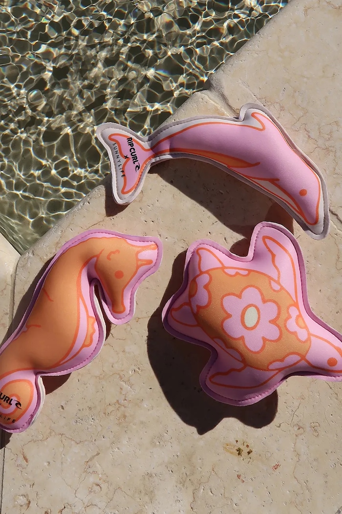 Sada hračiek na plávanie pre deti SunnyLife Ocean Magic Pink x Rip Curl 3-pak viacfarebná RCDIVOMP