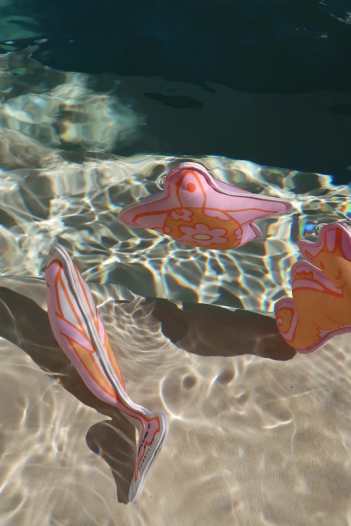 Sada hračiek na plávanie pre deti SunnyLife Ocean Magic Pink x Rip Curl 3-pak RCDIVOMP