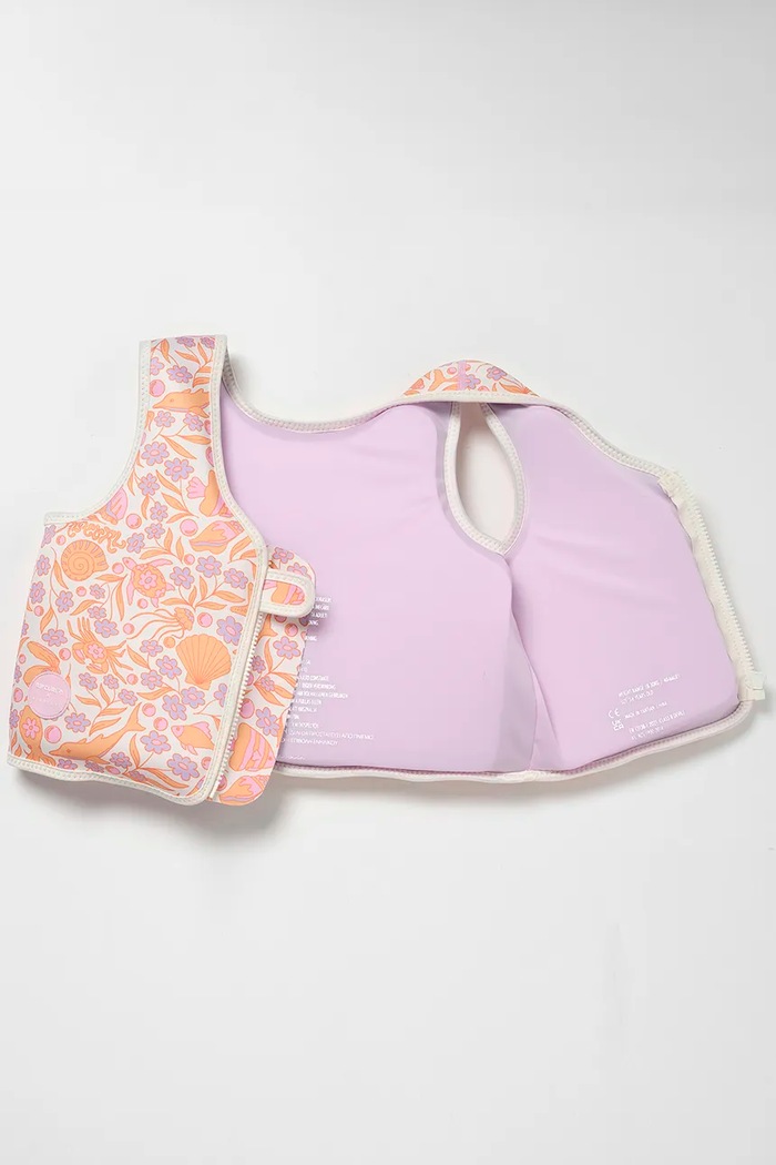 Vestă de înot pentru copii Ocean Magic Pink x Rip Curl 3-6 years SunnyLife RCSVLOMP multicolor