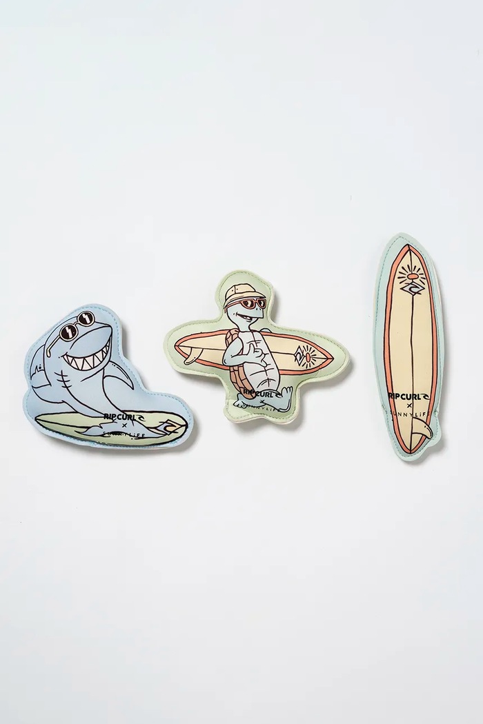 SunnyLife úszós játékkészlet gyerekeknek Shred Turtle Aqua x Rip Curl 3 db többszínű RCDIVSTA
