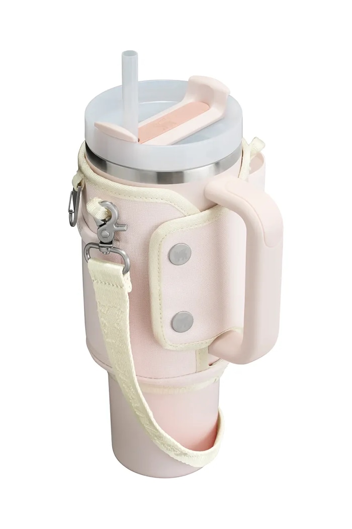 Stanley husă cu curea pentru o cană termică The All-Day Quencher Carry-All 1,18 l 10.13090.012 roz AA00