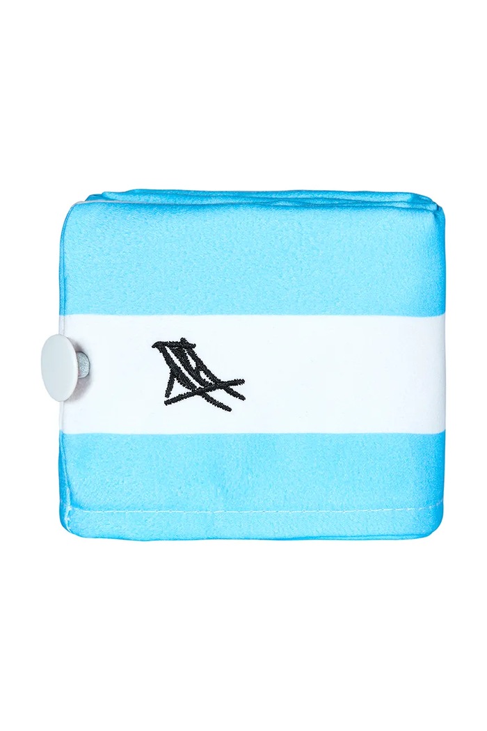 Lifestyle Dock & Bay hajszárító turbán Tulum Blue HAIRW.CAB.LTBLU.NB kék