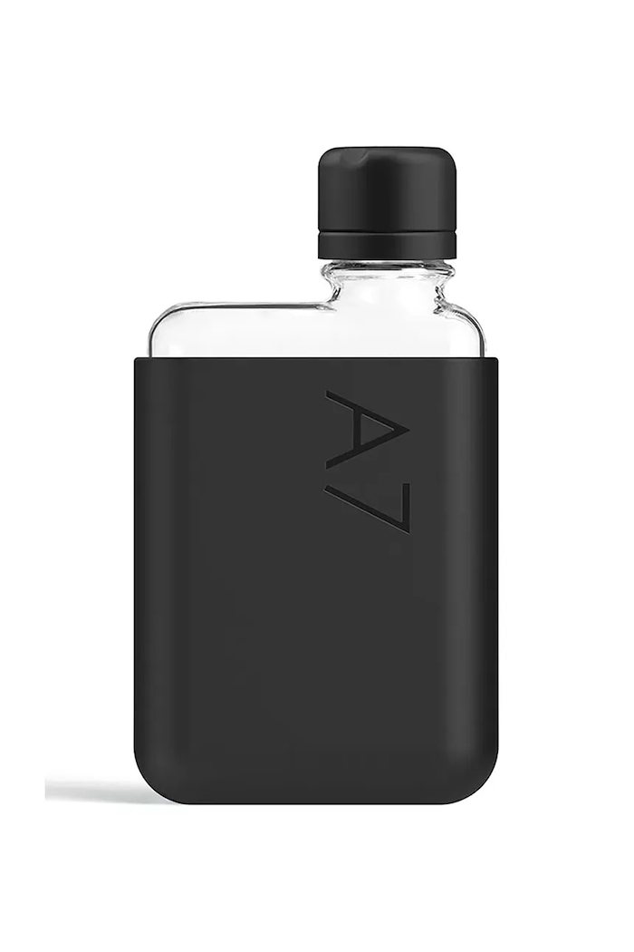 Memobottle bottiglia d'acqua Original A7 180 ml nero M316
