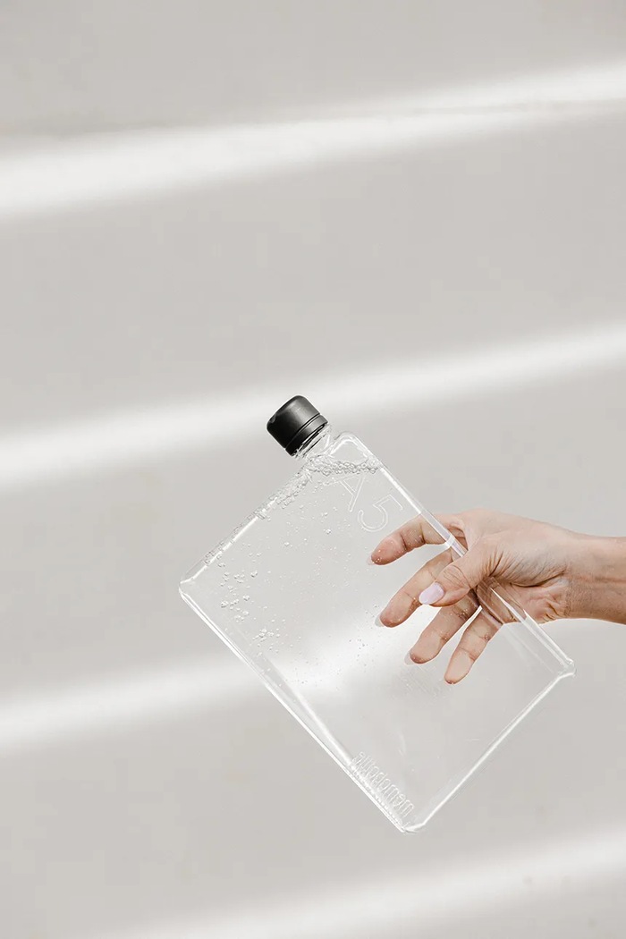 Пляшка для води Memobottle Original A5 750 ml M002W прозорий