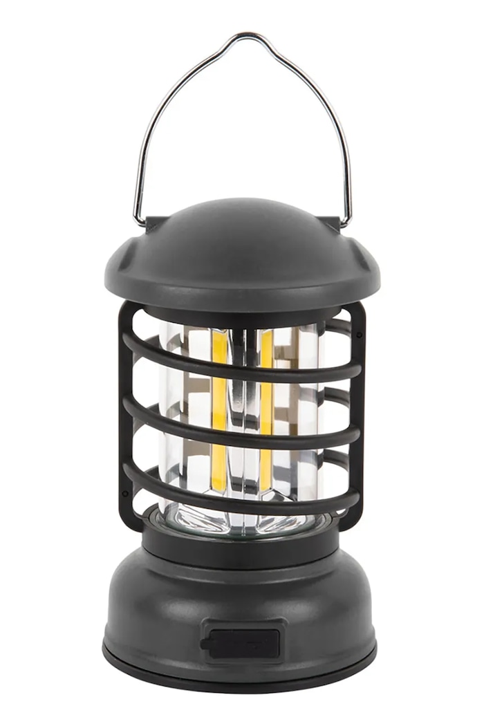 Bezdrôtové led svietidlo Leitmotiv Camping Lantern LED 15 cm čierna LM2247BK