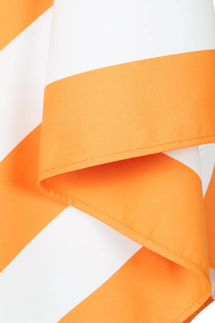 Accesorii Dock & Bay prosop de plajă cu uscare rapidă Ipanema Orange 200 x 90 cm TOWLB.CAB.XL.ORANG.R portocaliu
