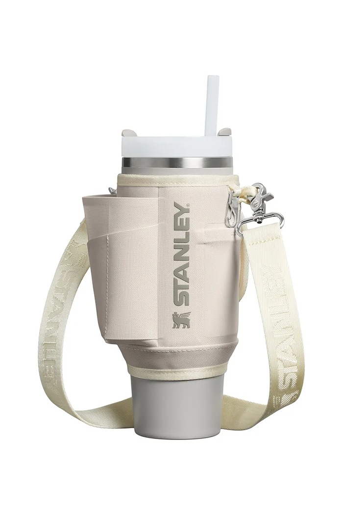 Stanley pokrowiec z paskiem na kubek termiczny The All-Day Quencher Carry-All 0,89 l beżowy 10.12444.024