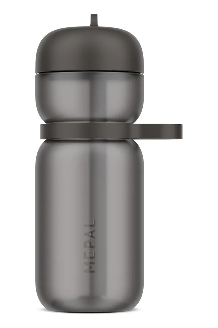 Športni bidon s slamico Mepal Flip Active 600 ml črna 103003041800