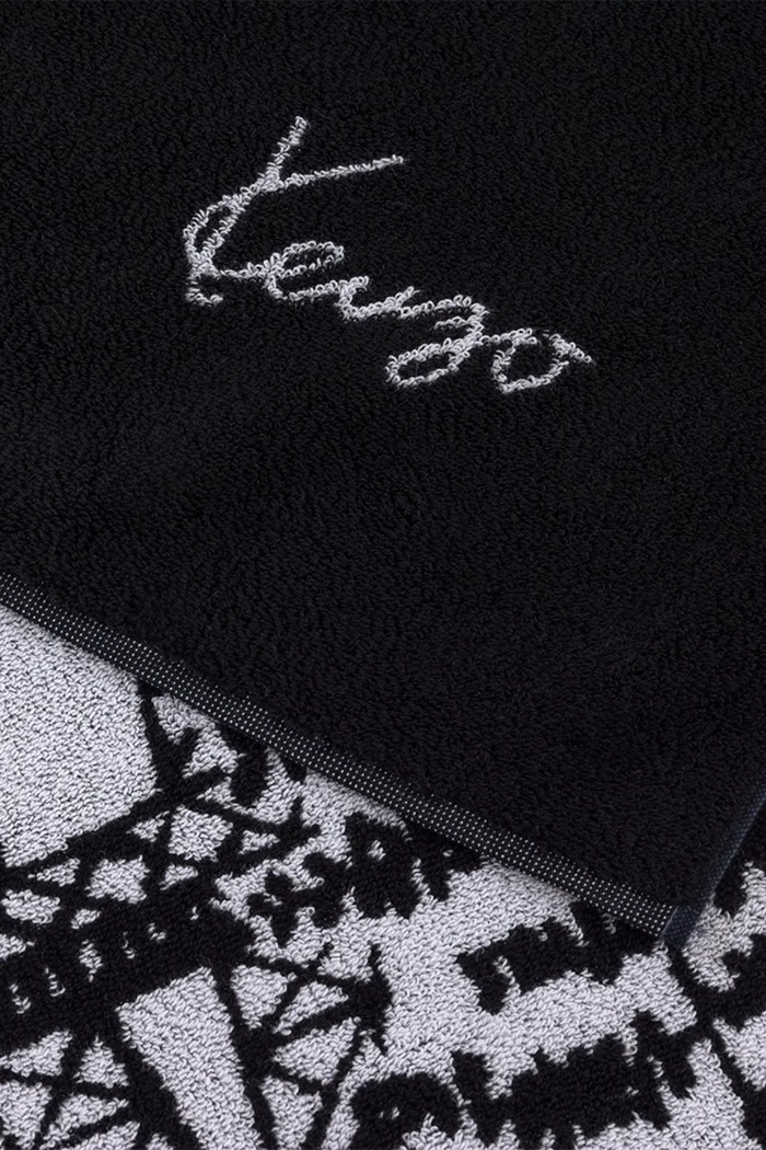Accesorii Kenzo Prosop de plajă K ESTAMP 90 x 160 cm 1047049 negru