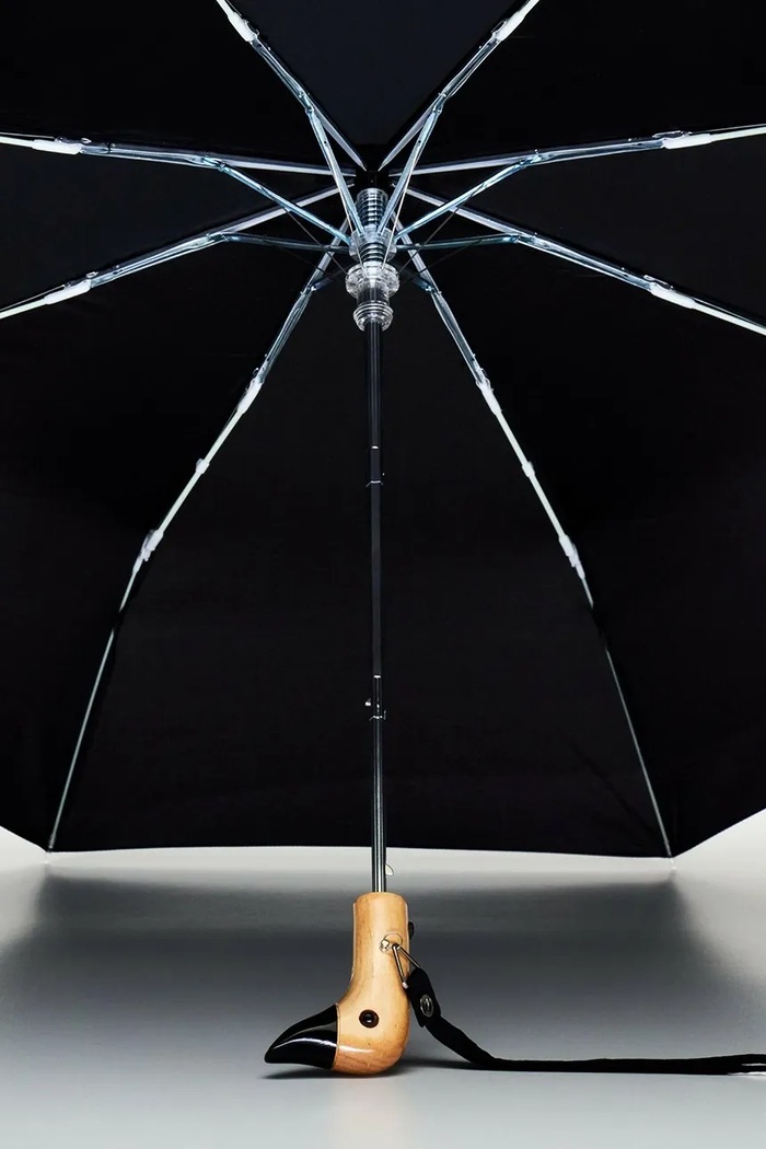 Original Duckhead umbrelă automată negru CS001