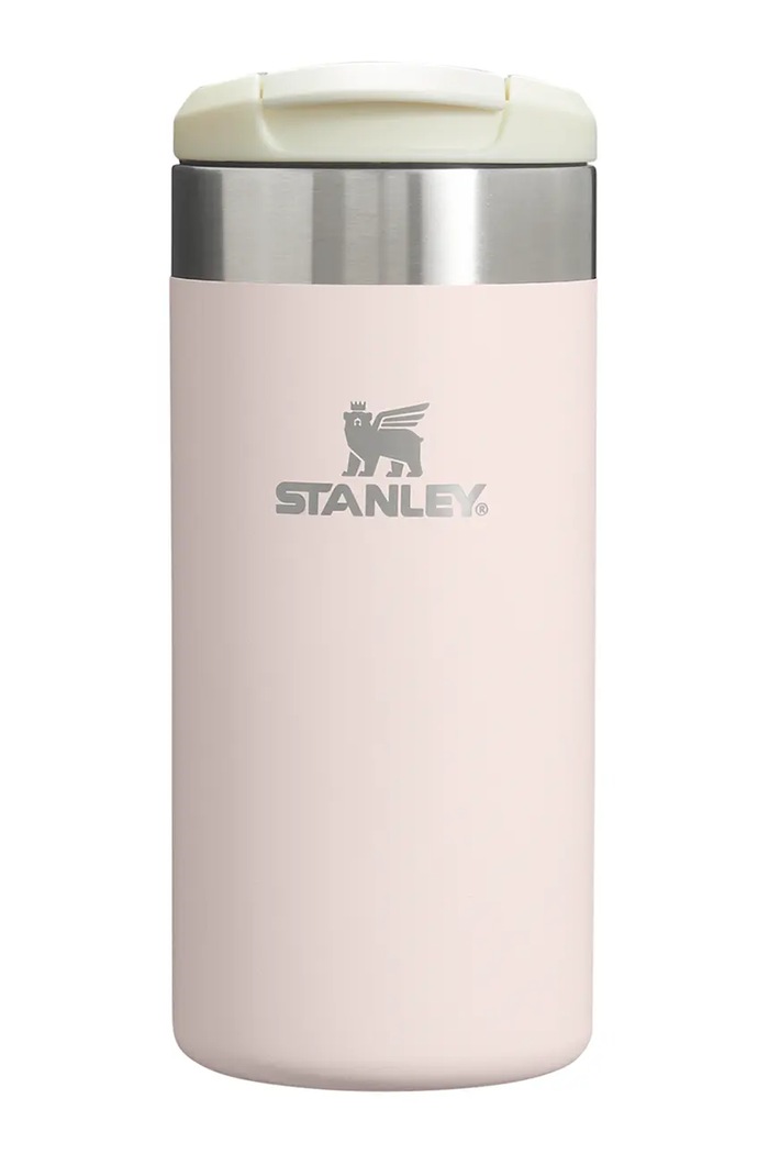 Termo lonček Stanley The AeroLight™ Transit Mug 0,35 l roza 10.10788.106