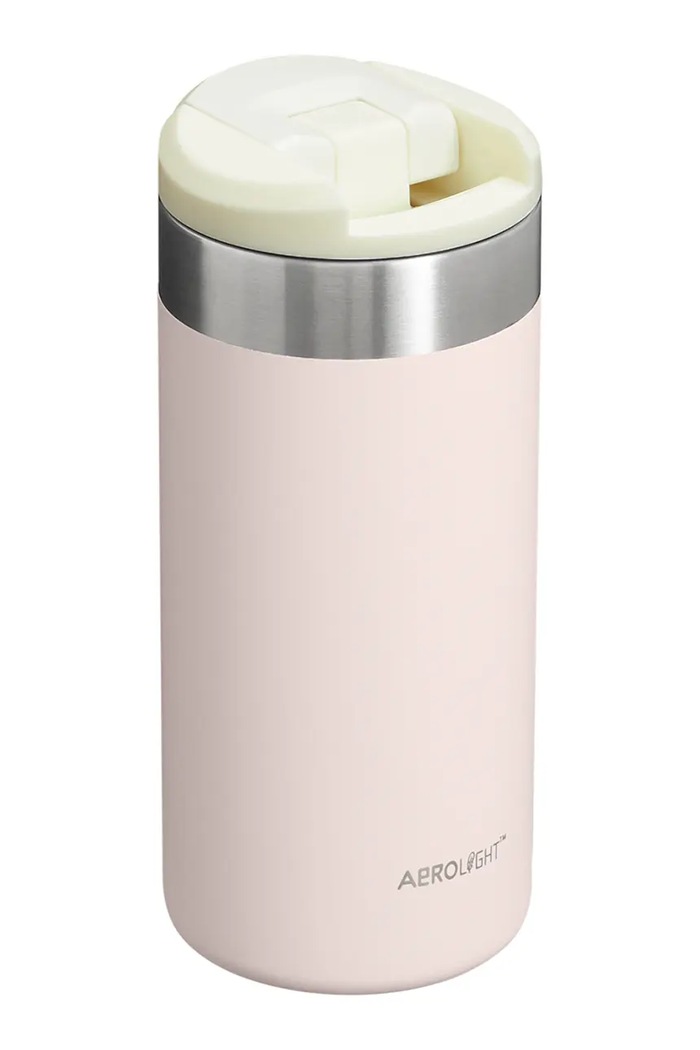 Termo lonček Stanley The AeroLight™ Transit Mug 0,35 l 10.10788.106 roza AA00