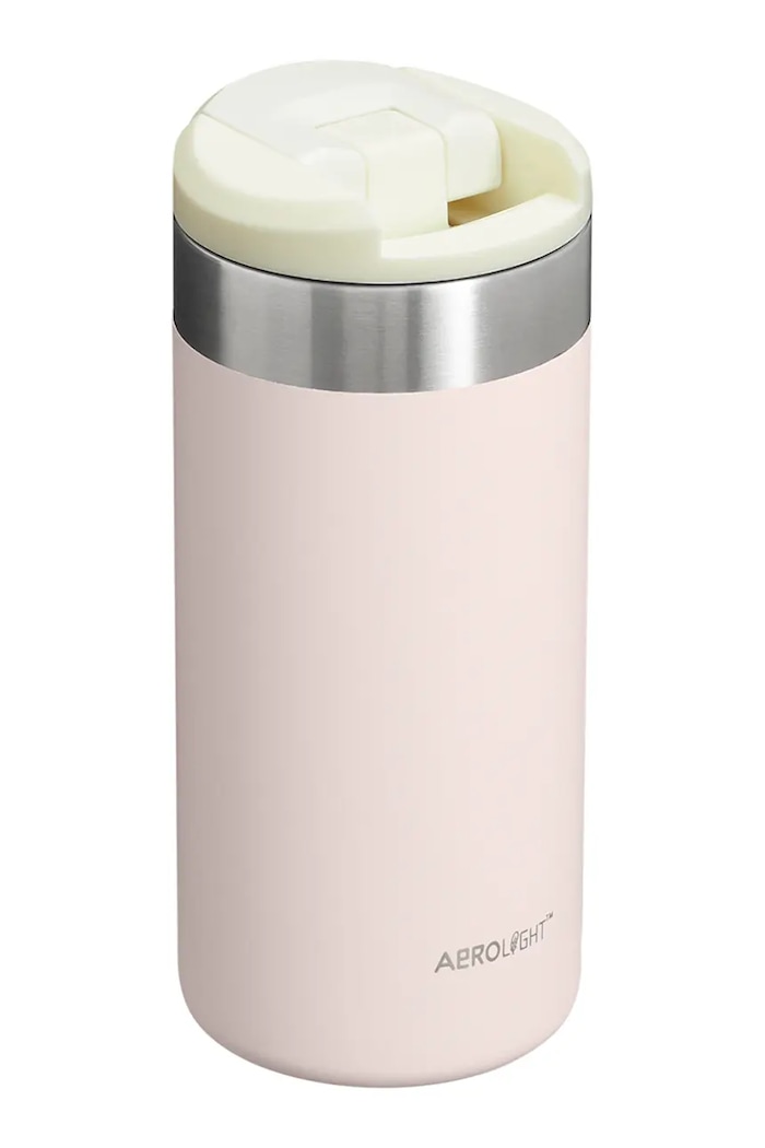 Termo lonček Stanley The AeroLight™ Transit Mug 0,35 l 10.10788.106 roza AA00
