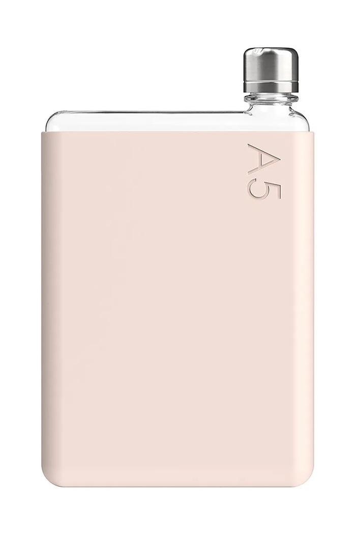 Memobottle copertura per bottiglia A5 Pale Coral Silicone Sleeve M117 rosa AA00