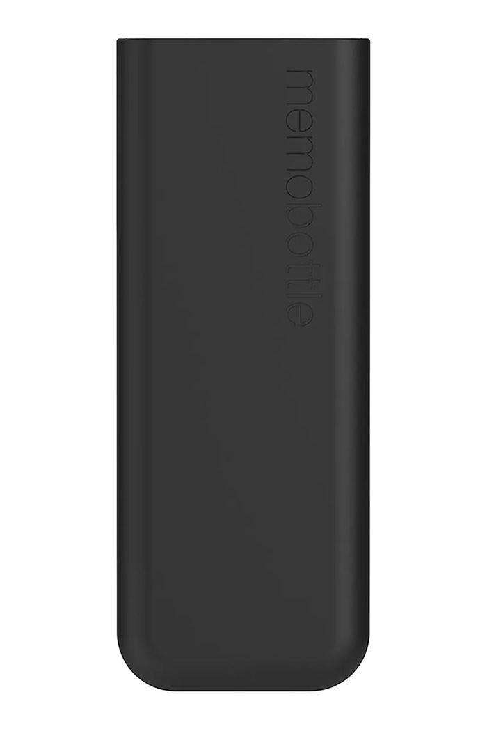 Memobottle bottiglia d'acqua Original Slim 450 ml nero M112