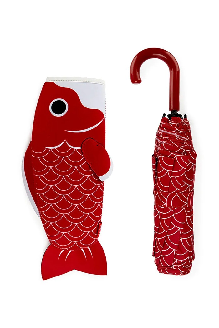 Avtomatski dežnik Balvi Koi Fish 31 x 11,5 x 6 cm 28141 rdeča AA00