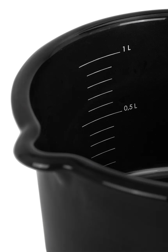 Decor Kempingový hrniec Petromax Enamel Saucepa 1 L PX.PANEN1.S čierna